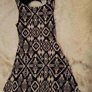 PINK Aztec Skater Dress